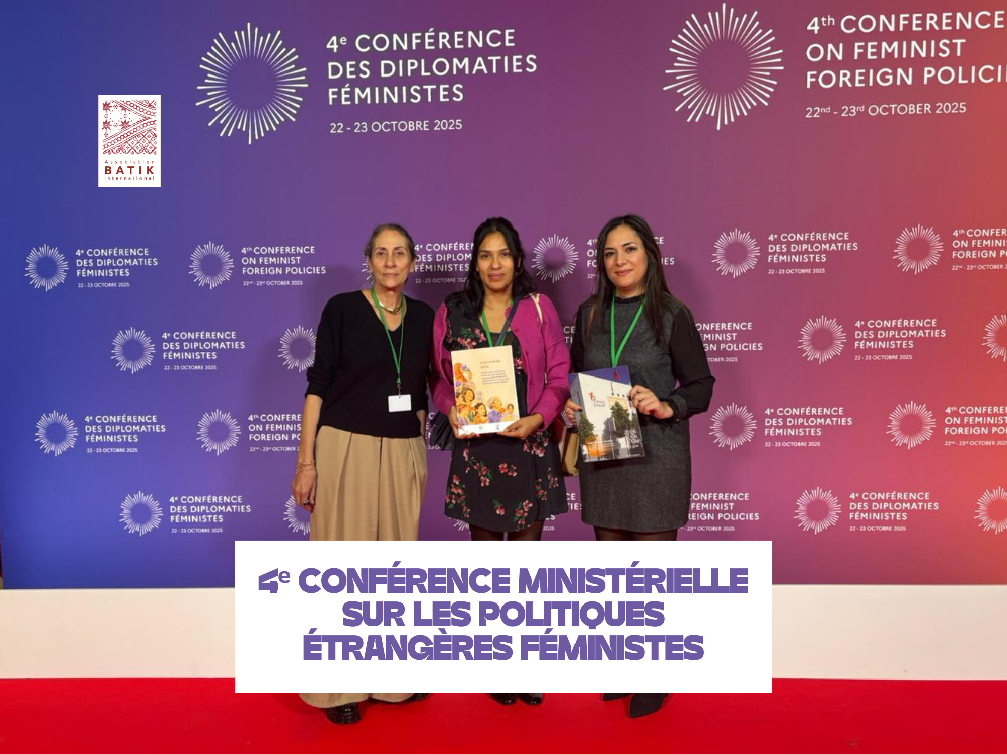 Plaider pour une diplomatie féministe inclusive et décoloniale